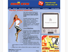 Tablet Screenshot of kinggym.cz